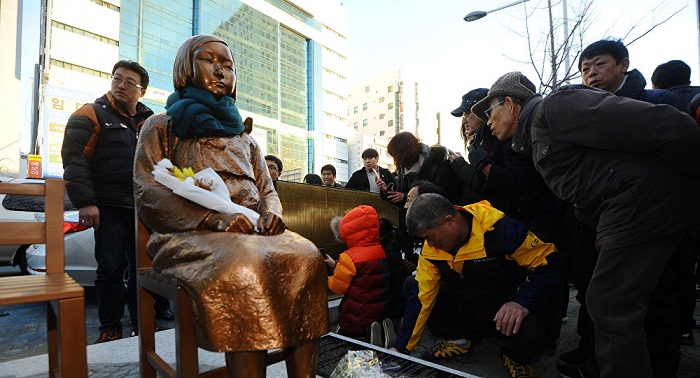 `Comfort women` statue `undesirable` outside Japan`s consulate - S Korean FM 